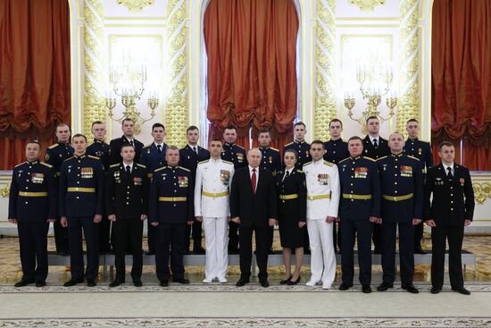 Russia Putin Higher Military Schools Graduates