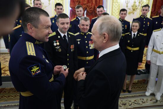 Russia Putin Higher Military Schools Graduates