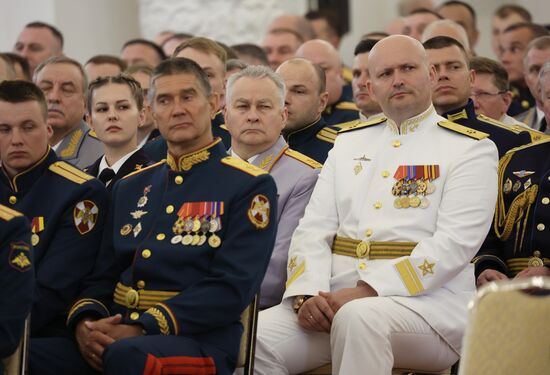 Russia Putin Higher Military Schools Graduates