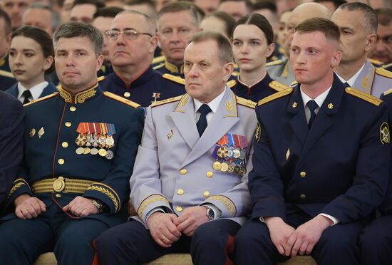 Russia Putin Higher Military Schools Graduates