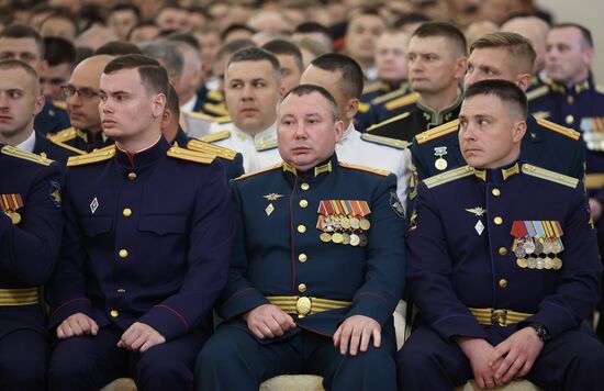 Russia Putin Higher Military Schools Graduates