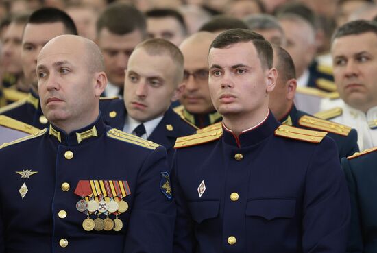 Russia Putin Higher Military Schools Graduates