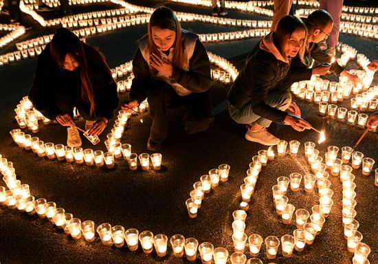 Russia WWII Victims Remembrance Day