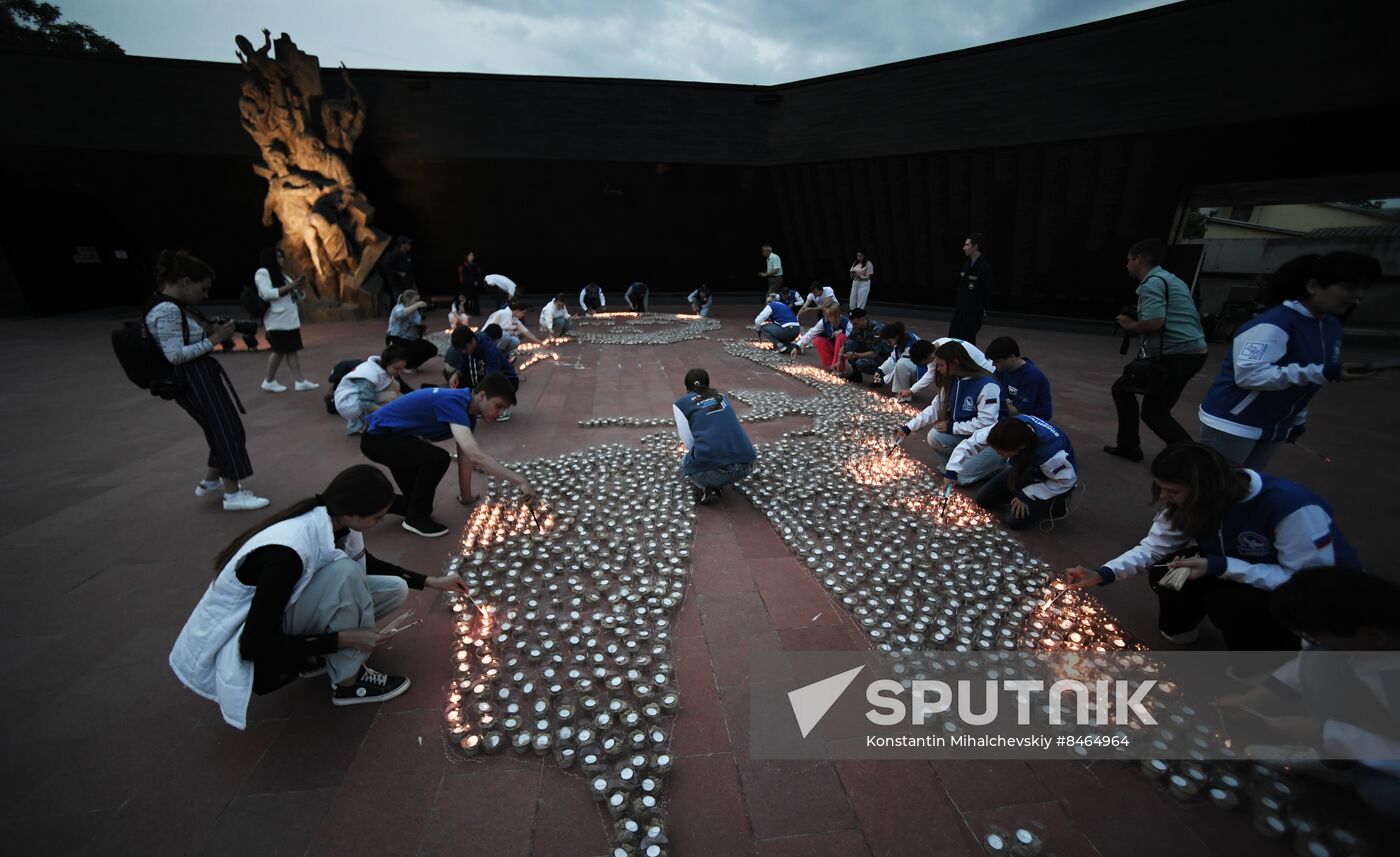 Russia Crimea WWII Victims Remembrance Day