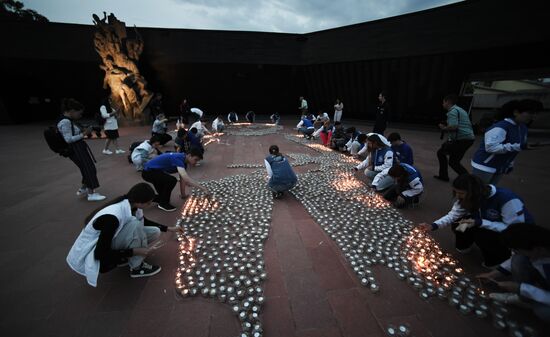 Russia Crimea WWII Victims Remembrance Day