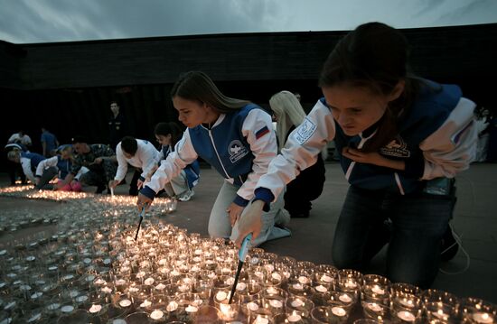 Russia Crimea WWII Victims Remembrance Day