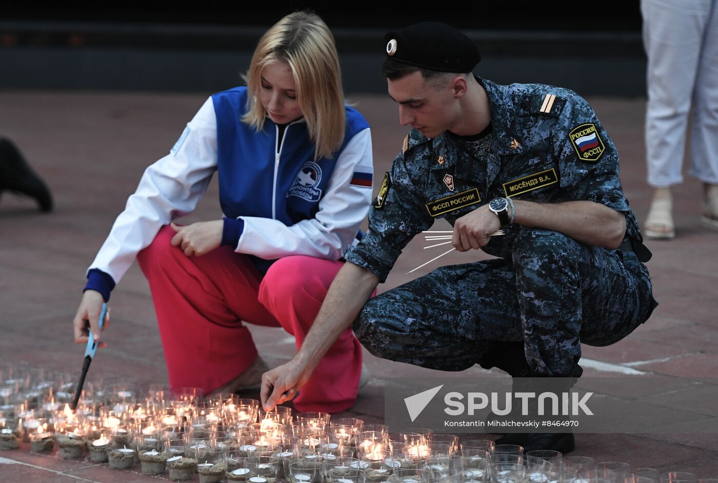 Russia Crimea WWII Victims Remembrance Day