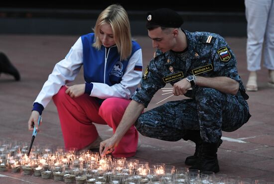 Russia Crimea WWII Victims Remembrance Day