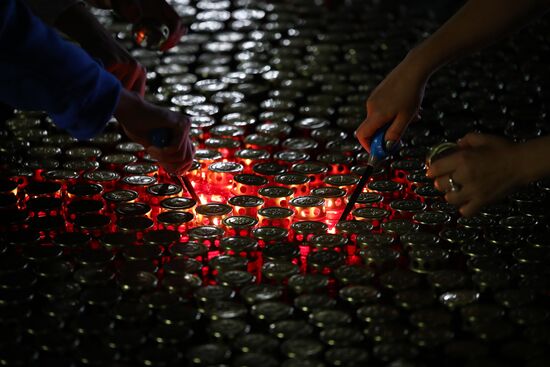 Russia Volgograd WWII Victims Remembrance Day