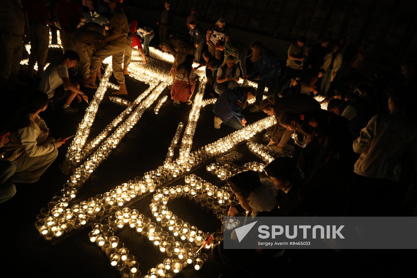 Russia DPR WWII Victims Remembrance Day