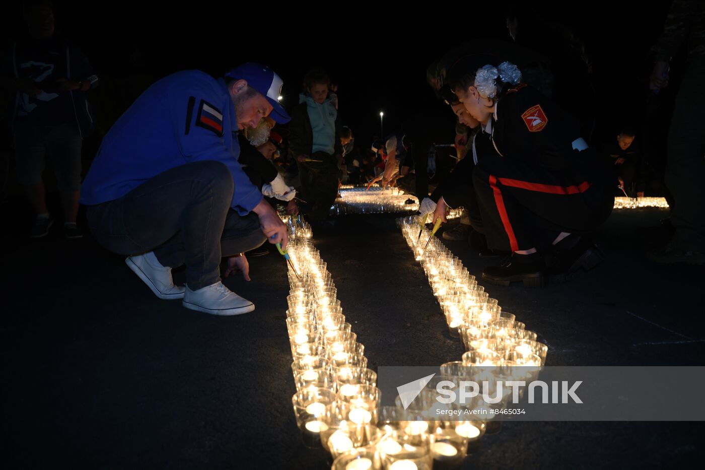 Russia DPR WWII Victims Remembrance Day