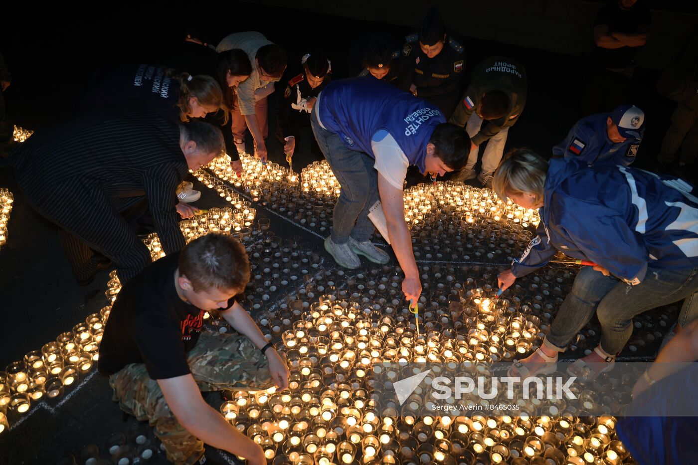 Russia DPR WWII Victims Remembrance Day