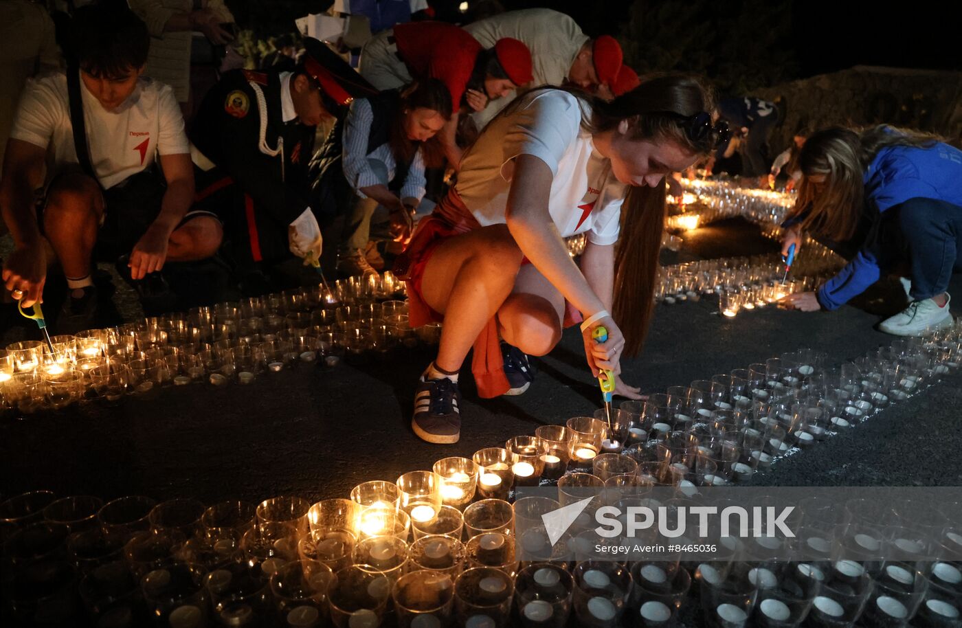 Russia DPR WWII Victims Remembrance Day