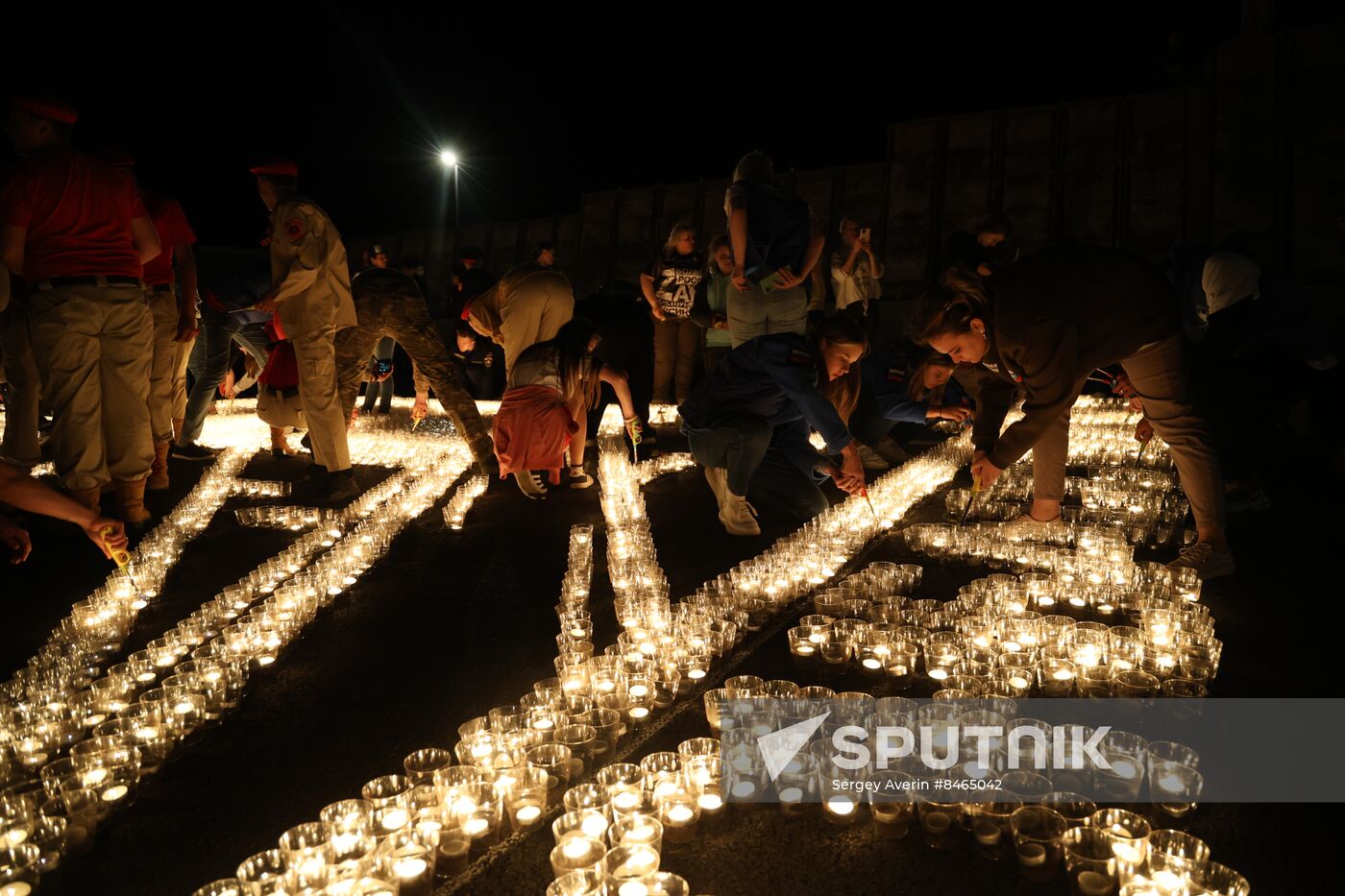 Russia DPR WWII Victims Remembrance Day