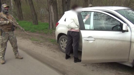 Russia Ukraine Sabote Group Detention
