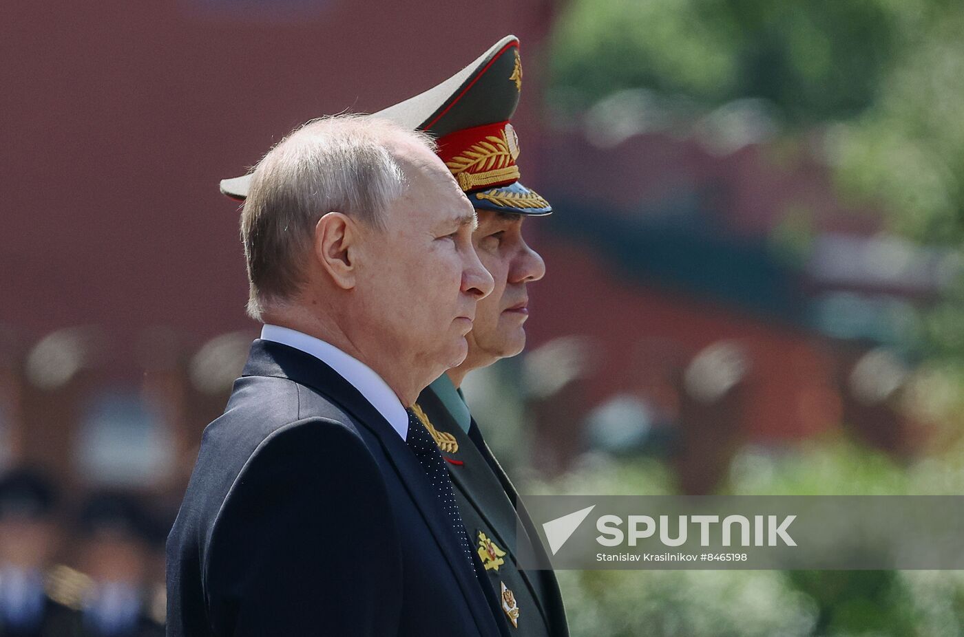 Russia Putin WWII Victims Remembrance Day Wreath Laying