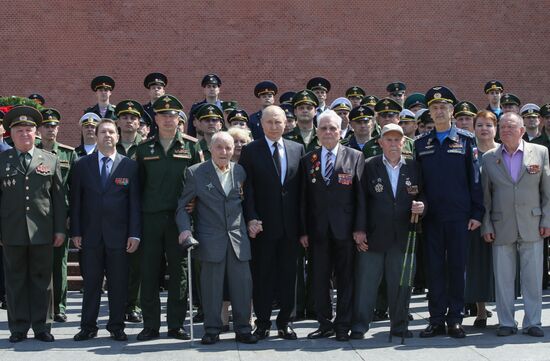 Russia Putin WWII Victims Remembrance Day Wreath Laying