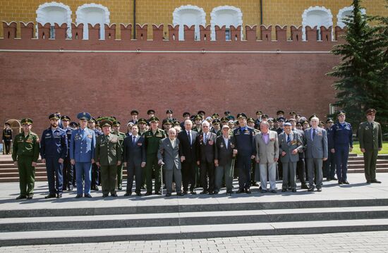 Russia Putin WWII Victims Remembrance Day Wreath Laying