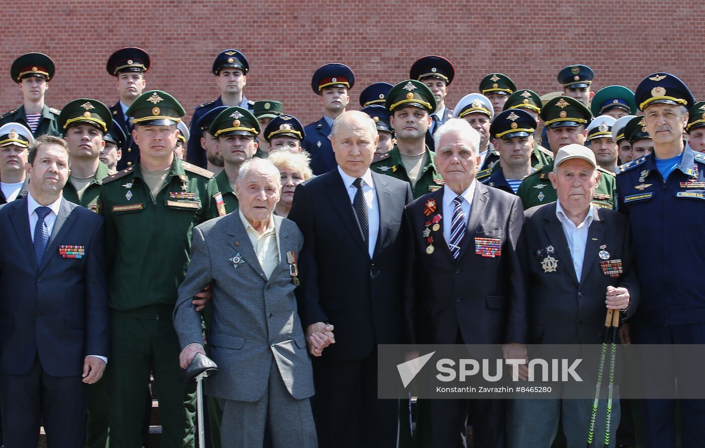 Russia Putin WWII Victims Remembrance Day Wreath Laying