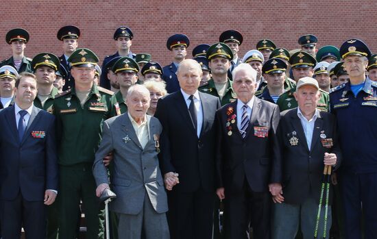 Russia Putin WWII Victims Remembrance Day Wreath Laying