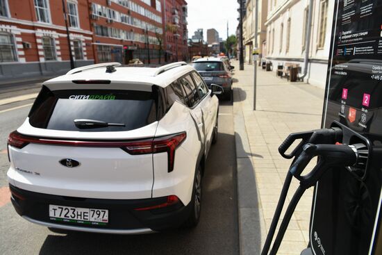 Russia Car Sharing Electric Vehicles