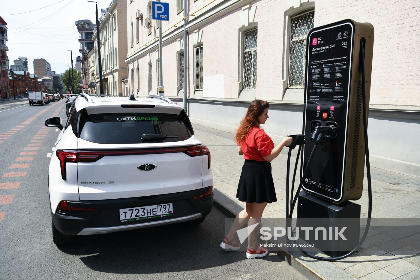 Russia Car Sharing Electric Vehicles