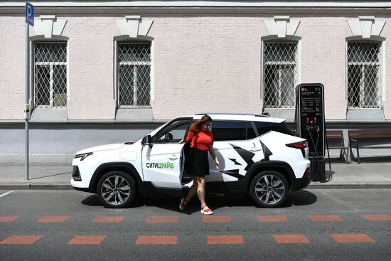 Russia Car Sharing Electric Vehicles