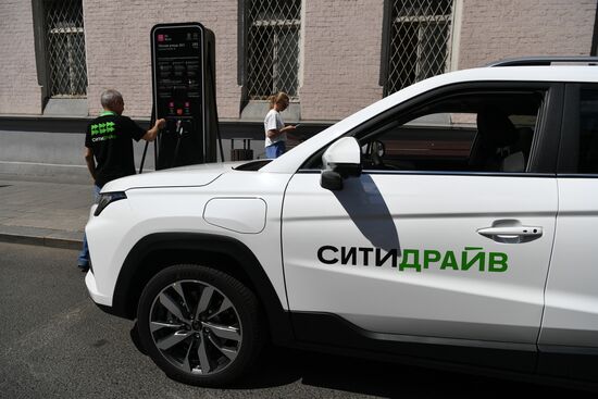 Russia Car Sharing Electric Vehicles