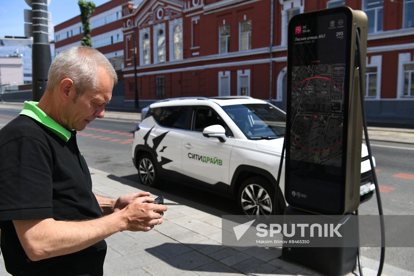 Russia Car Sharing Electric Vehicles