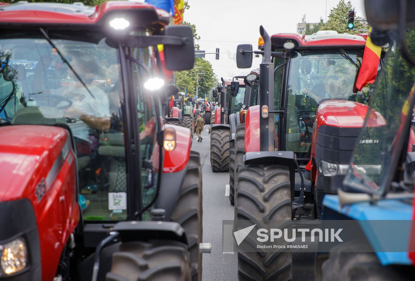 Moldova Farmers Protest