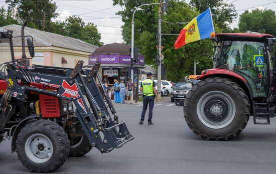 Moldova Farmers Protest
