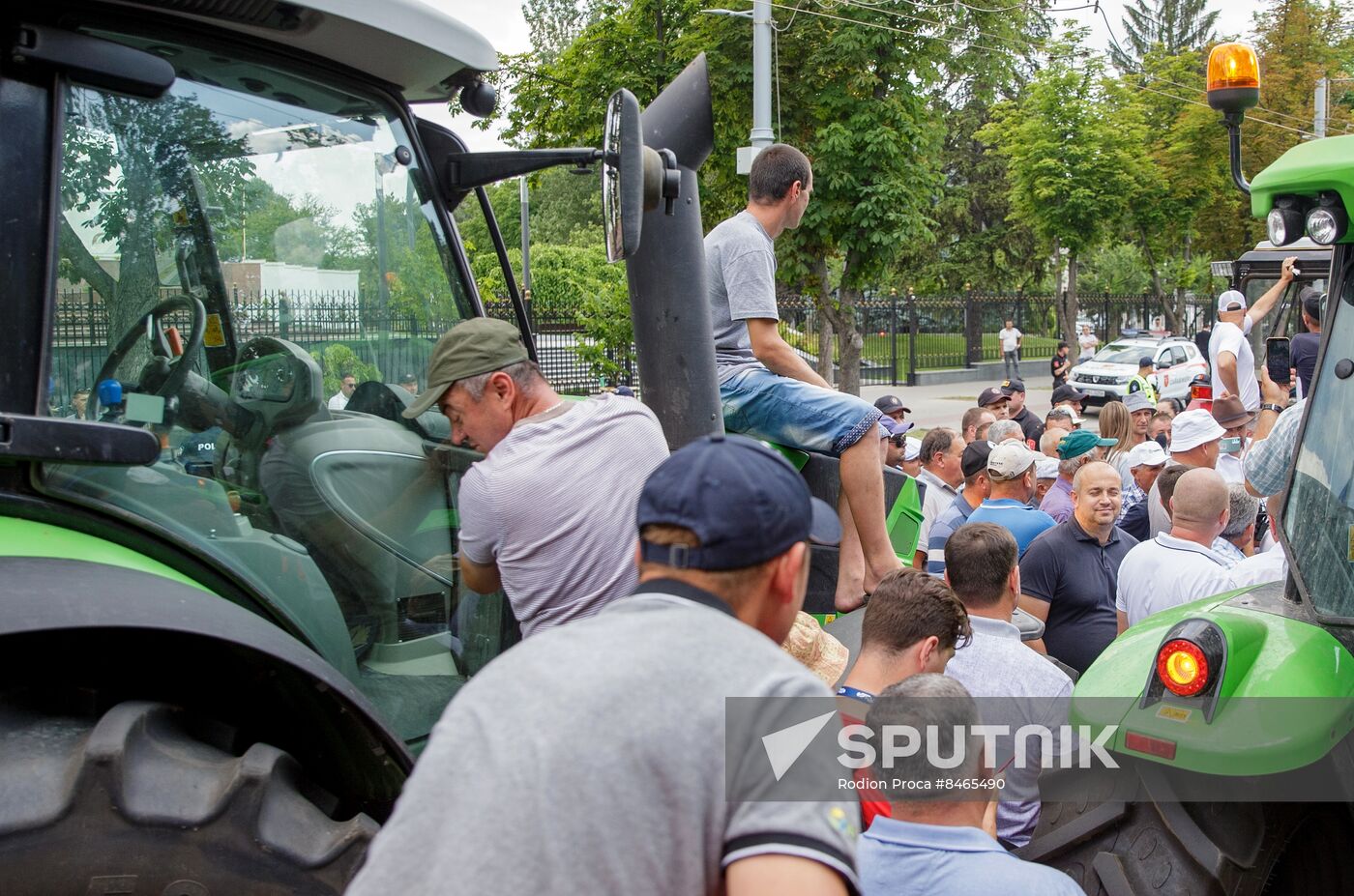 Moldova Farmers Protest