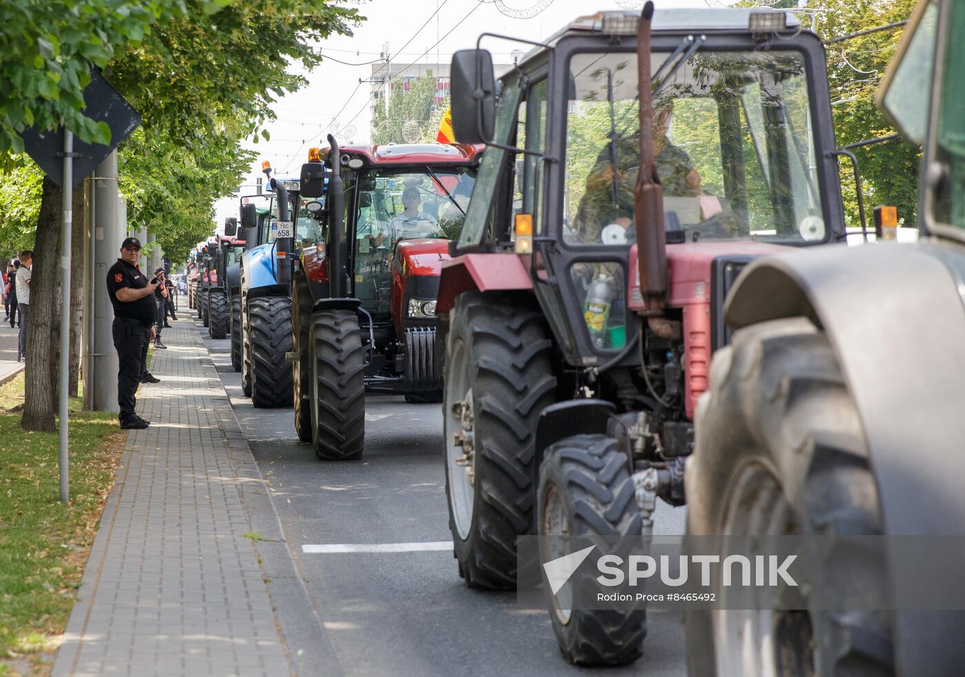 Moldova Farmers Protest