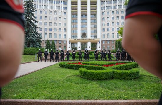 Moldova Farmers Protest