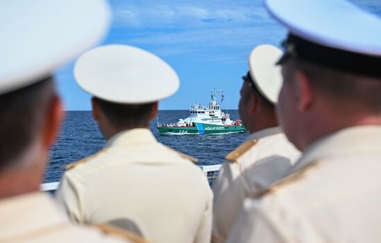 Russia Kazakhstan Naval Exercises