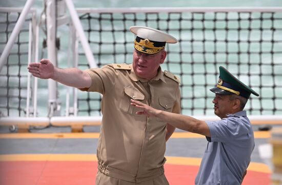 Russia Kazakhstan Naval Exercises