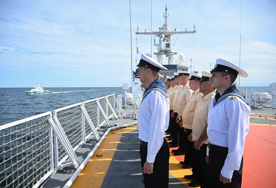 Russia Kazakhstan Naval Exercises