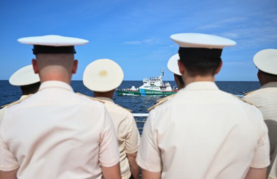 Russia Kazakhstan Naval Exercises