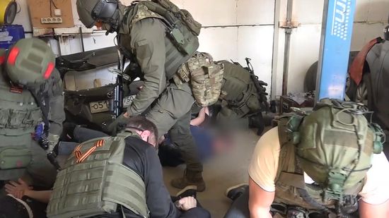 Russia Criminal Gang Members Detention