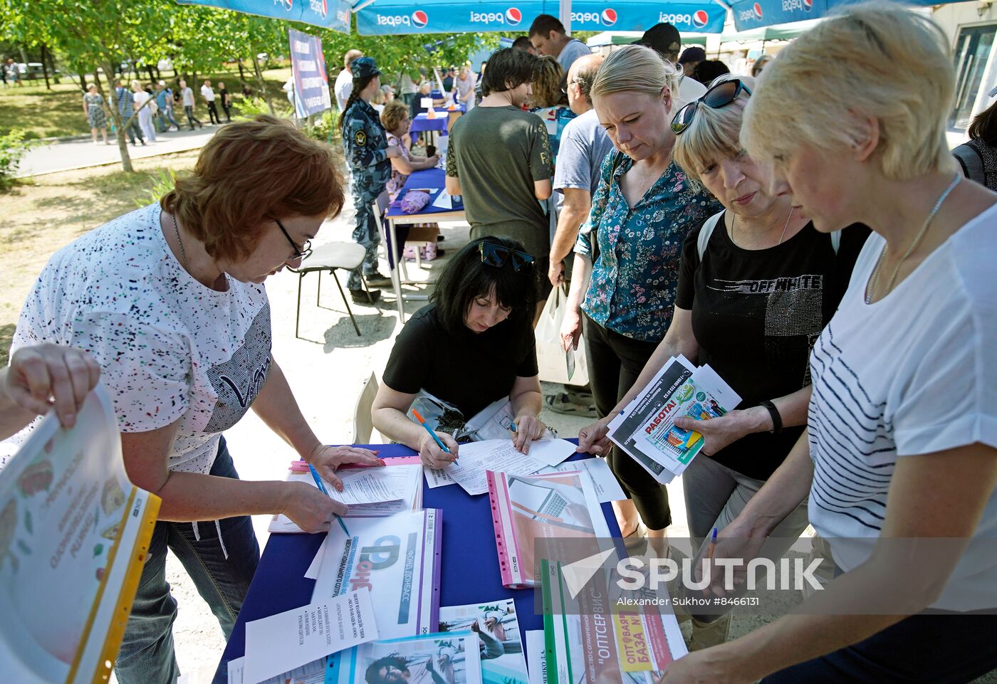 Russia DPR Job Fair