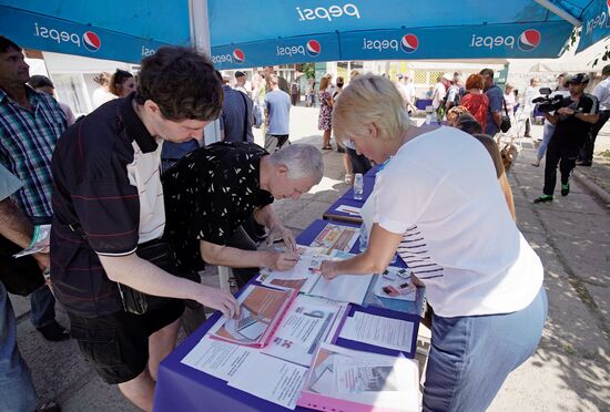 Russia DPR Job Fair