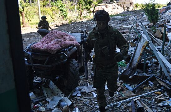 Russia Ukraine Military Operation Scouts