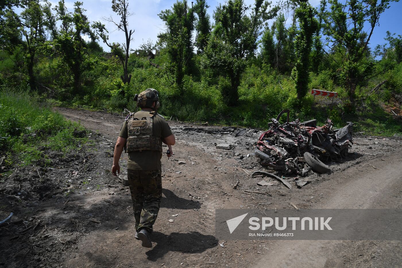 Russia Ukraine Military Operation Scouts