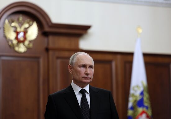 Russia Putin Address