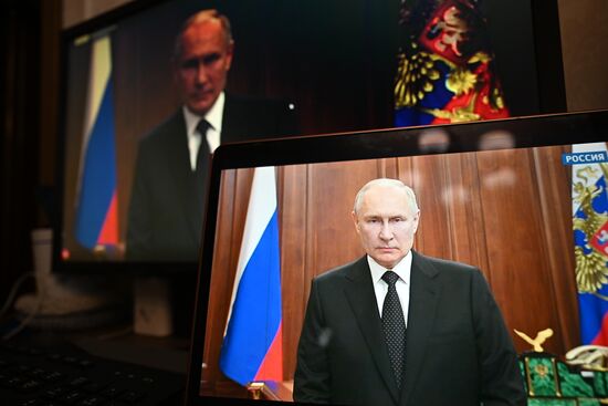Russia Putin Address