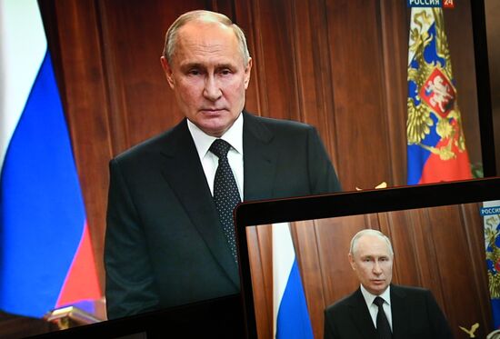 Russia Putin Address