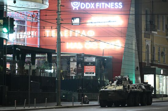 Russia Mutiny Attempt Security Measures Rostov-on-Don