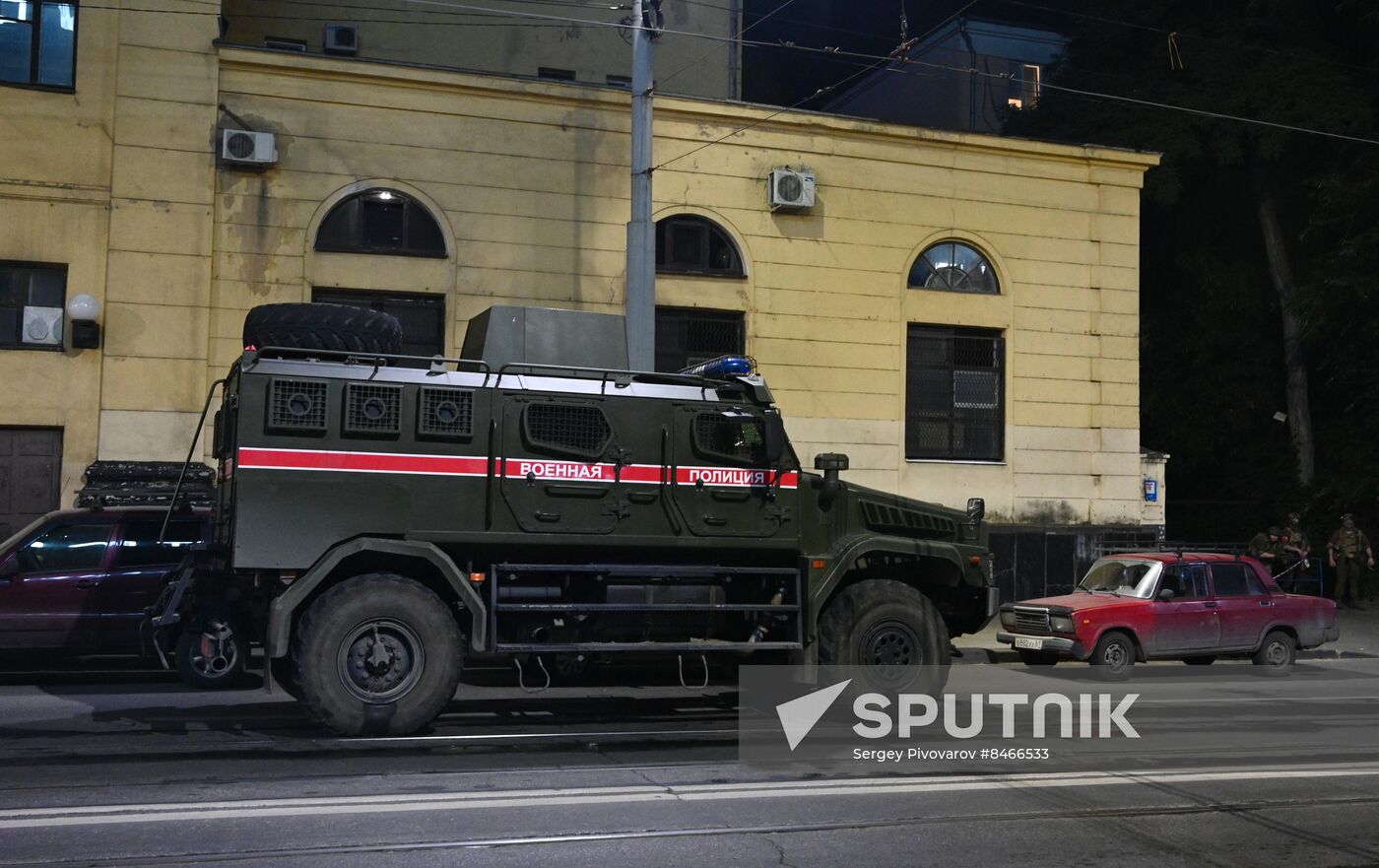 Russia Mutiny Attempt Security Measures Rostov-on-Don