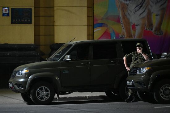 Russia Mutiny Attempt Security Measures Rostov-on-Don