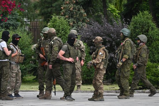 Russia Mutiny Attempt Security Measures Rostov-on-Don